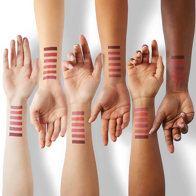Kit de Labiales Nude Handaiyan. Labios a Prueba de agua